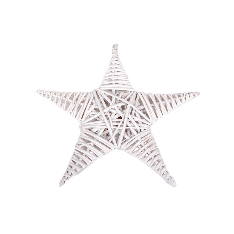 hasított vessző csillag fehér 50cm