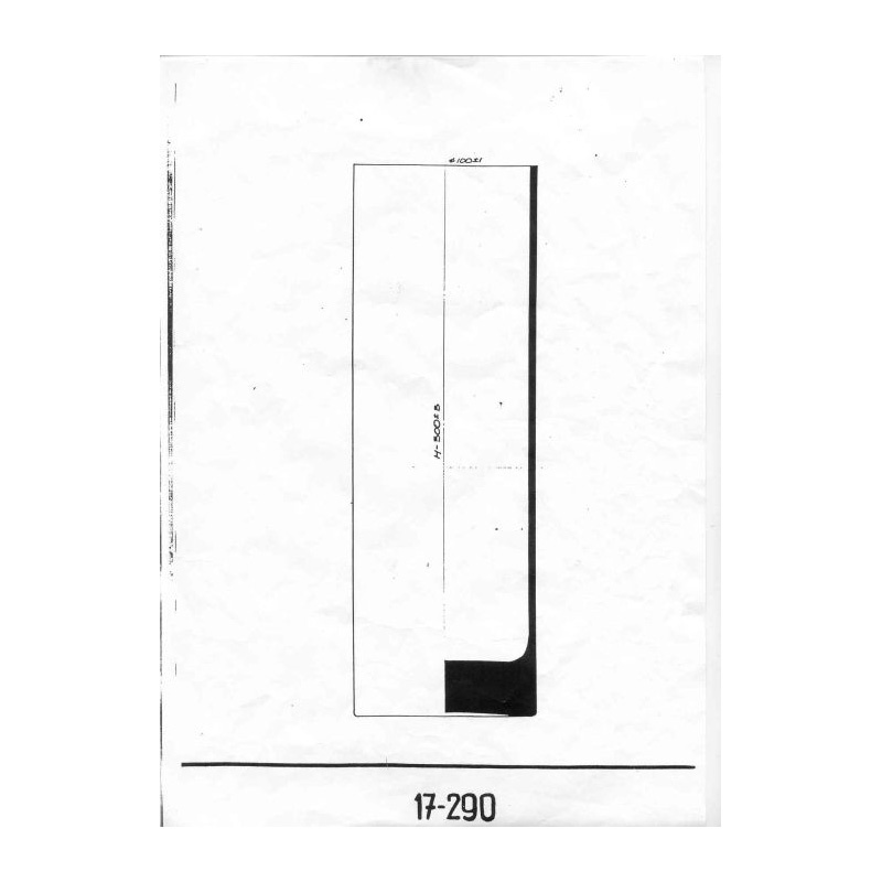 üveg henger 10x30cm