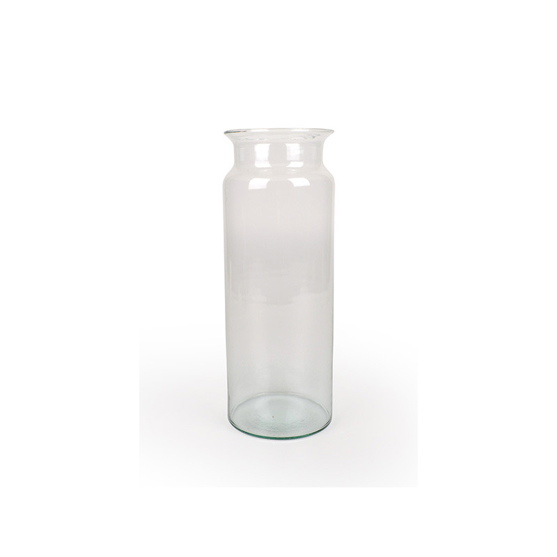 spagettitartó üveg váza 14,5x 40cm