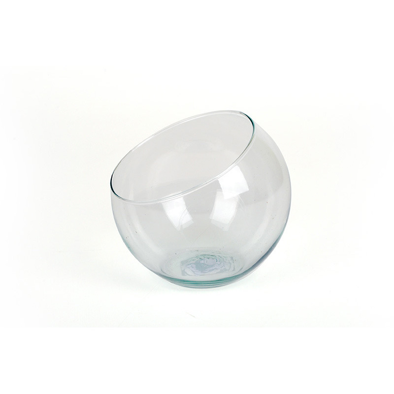 csapott tetejű üveg gömb 16,5x 9/14cm