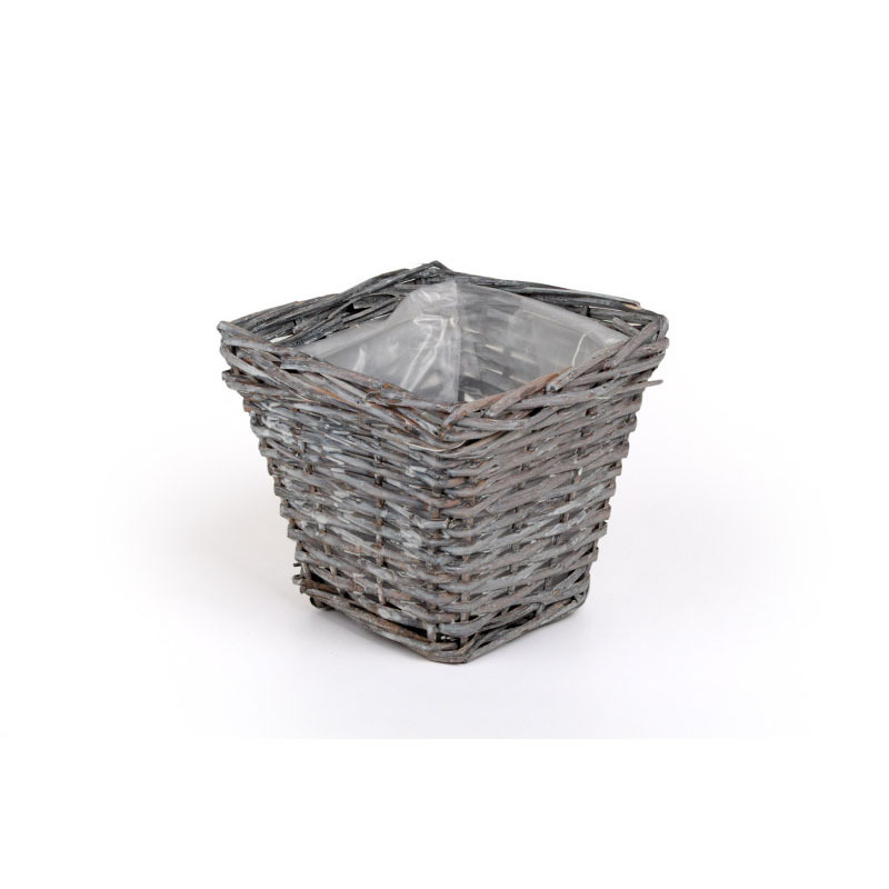 sz&ouml;gletes has&iacute;tott vessző kasp&oacute; sz&uuml;rke 19x19x16cm