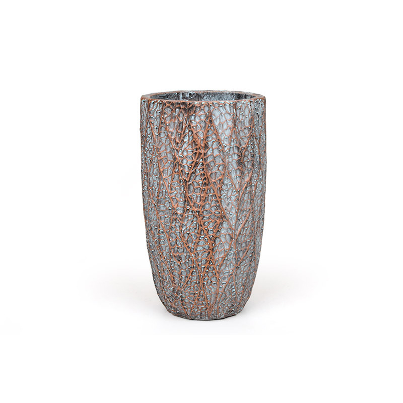 anyag&aacute;ban mint&aacute;zott kőv&aacute;za bronz 13,5x30cm