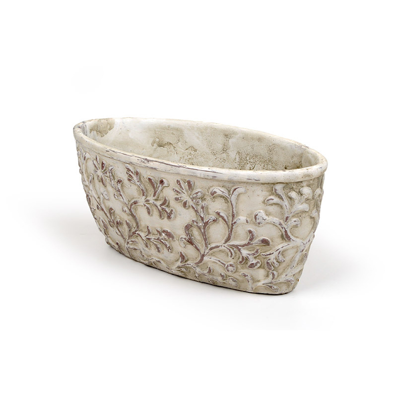 ov&aacute;lis vir&aacute;gmint&aacute;s kő t&aacute;l sz&uuml;r ke 28x12,5x13cm