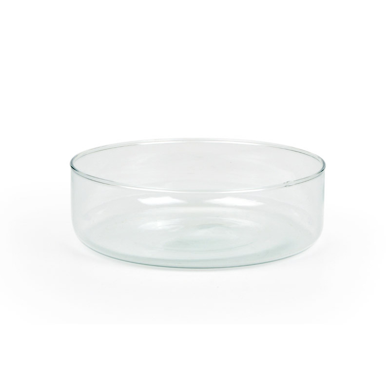 üveg tál 17x5cm