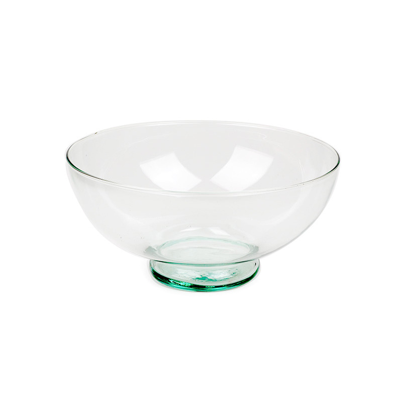 talpas üveg tál 25x12cm