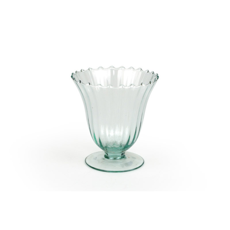 optic üveg kehely 14x15,5cm