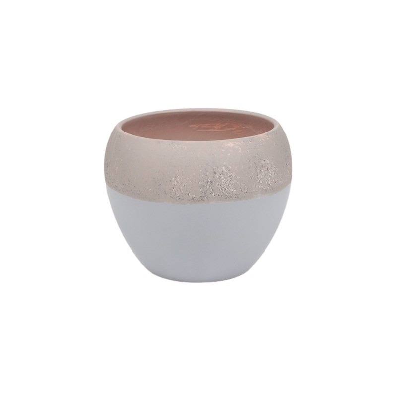 Esprit gömbkaspó szürke 13,5cm