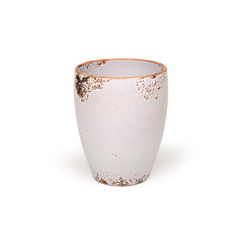 rozsdamint&aacute;s Romy orchidea v&aacute;za feh&eacute;r 13,5cm