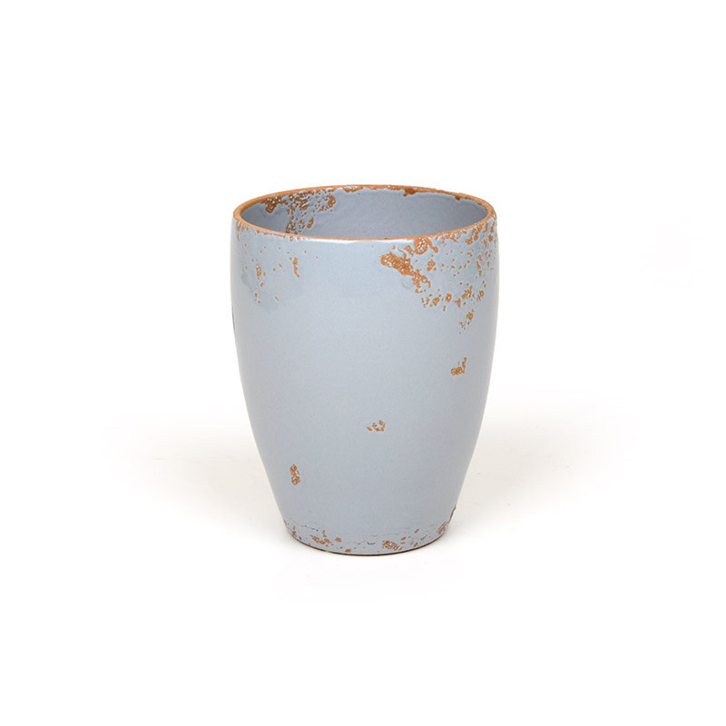 rozsdamint&aacute;s Romy orchidea v&aacute;za vil&aacute;gosk&eacute;k 13,5cm