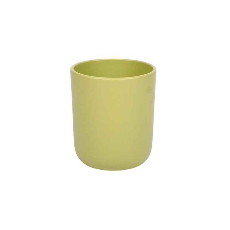 henger alakú orchidea váza matt pasztellzöld 14cm