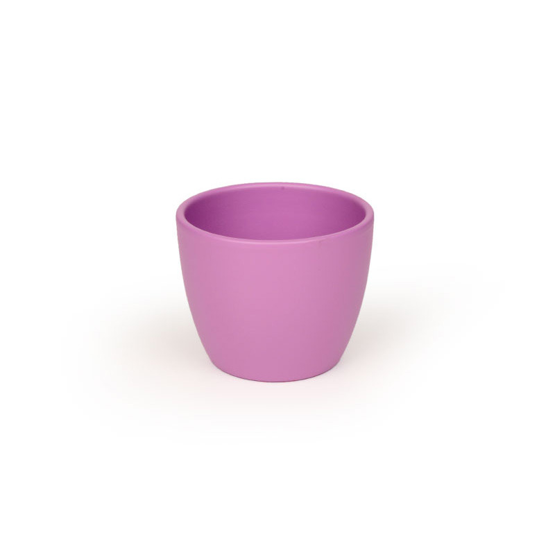 Base orchidea váza matt levendula 13cm