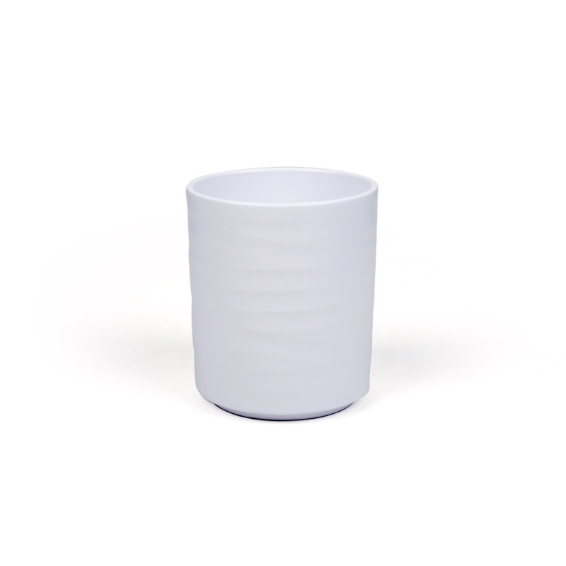 henger alak&uacute; hull&aacute;mos orchidea v&aacute;za matt feh&eacute;r 15cm