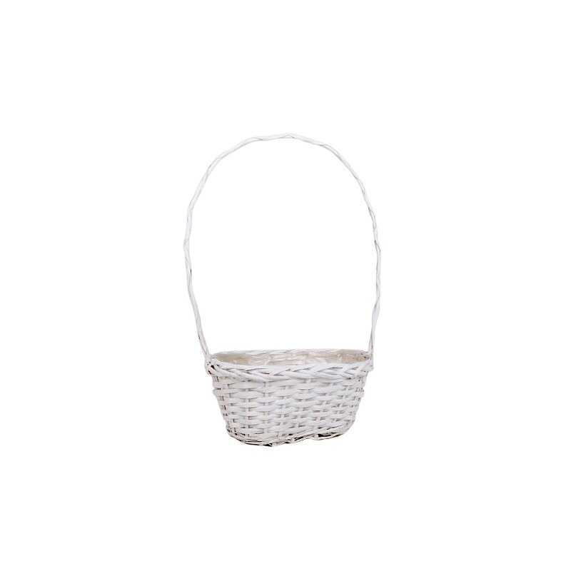 ov&aacute;lis has&iacute;tott fa f&uuml;les kos&aacute;r feh&eacute;r 41x24x16/65cm