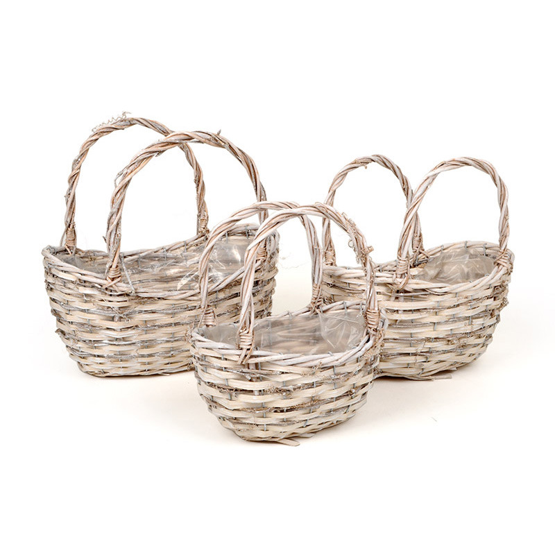 has&iacute;tott fa &eacute;s szőlővessző ridik&uuml;l szett sz&uuml;rke 34x24x13/18/33cm S/3