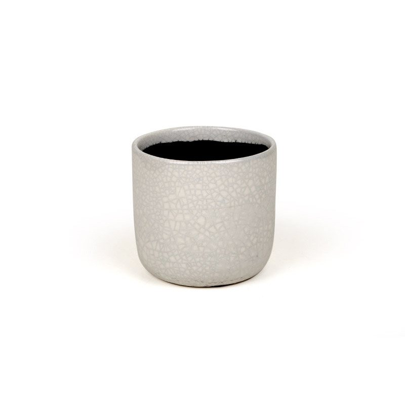 repesztett fest&eacute;sű ker&aacute;mia kas p&oacute; feh&eacute;r 14,5cm