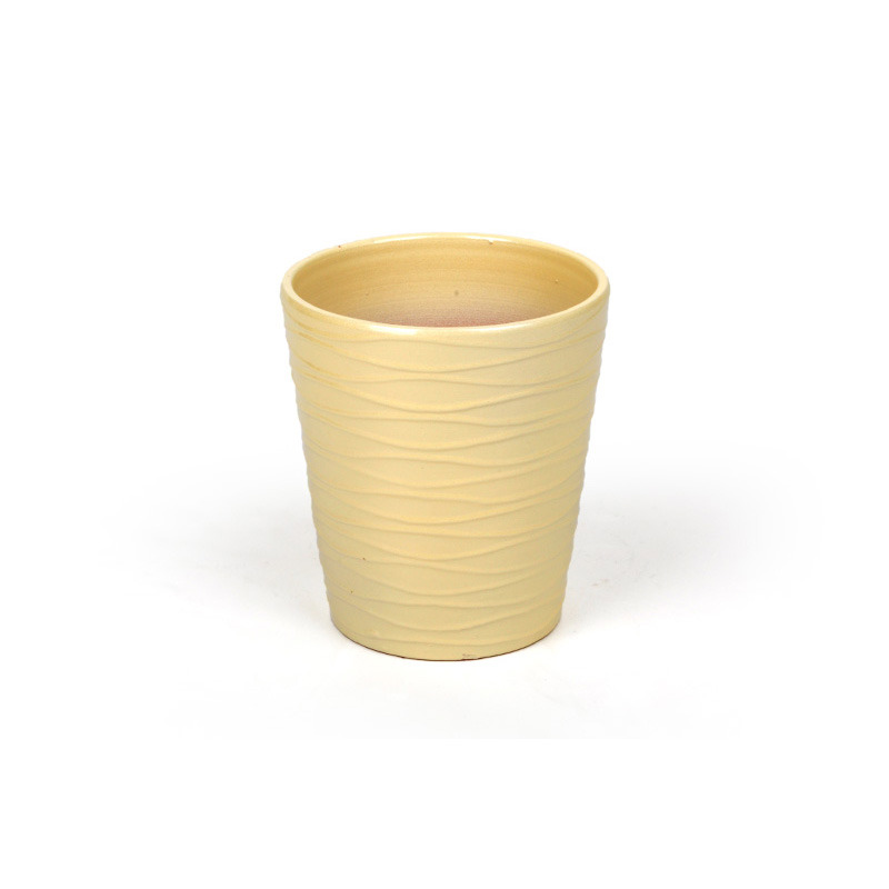 Wave orchidea v&aacute;za pezsgő 14x 14cm