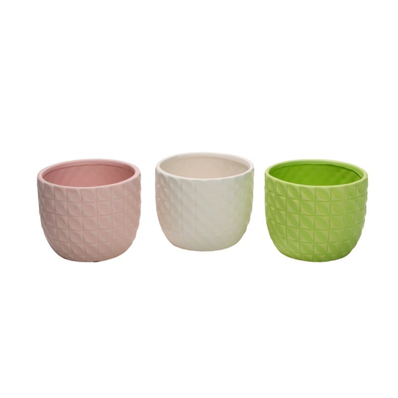 Wienna kerámia kaspó mix 12x9,5cm