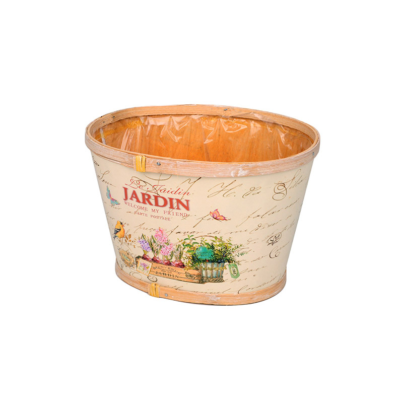 vir&aacute;gmint&aacute;s ov&aacute;lis fa t&aacute;l 21x 16,5x14cm