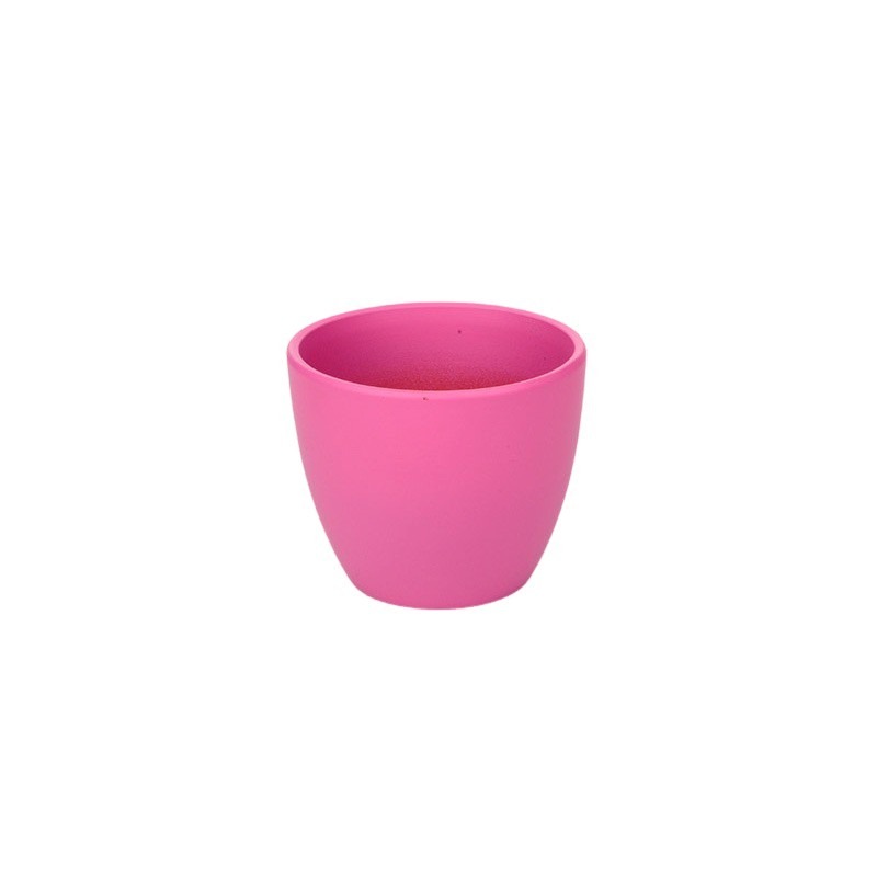 Atlas ker&aacute;mia kasp&oacute; matt pink 9,5x8cm