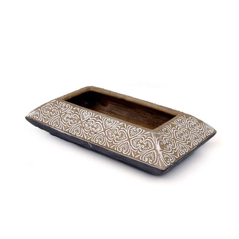 Modena t&eacute;gla kőt&aacute;l sz&uuml;rke sz&uuml;rke 30,5x17x7cm