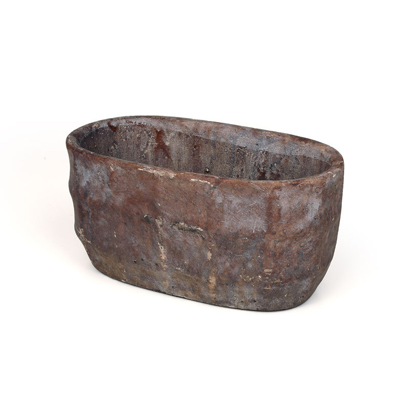 Rustic kőt&aacute;l antikolt barna 26x15x13cm