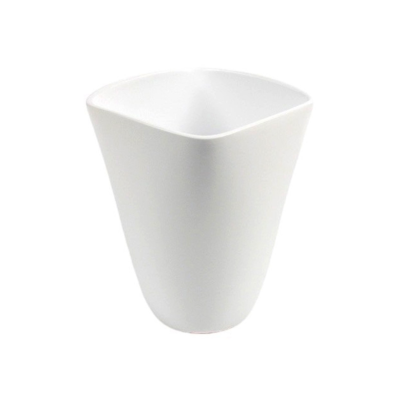 Quatro orchidea váza matt fehér 12cm