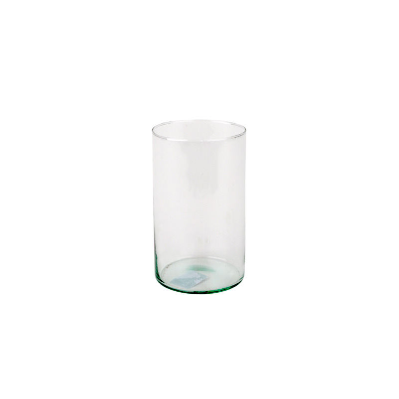 henger alakú üveg váza 9x15cm