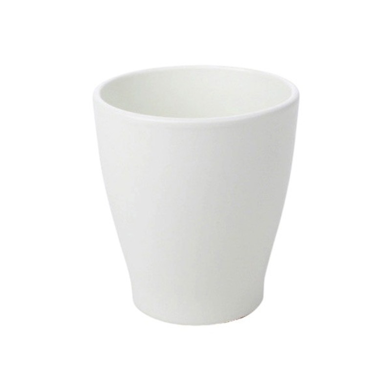 orchidea váza matt vanília 13,5cm