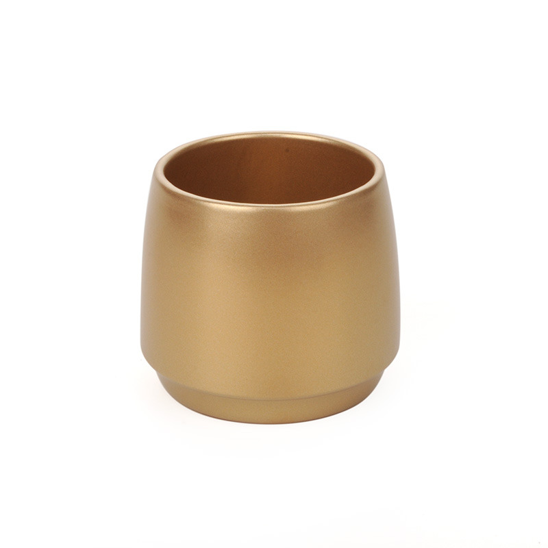 Porto kerámia kaspó arany 13cm