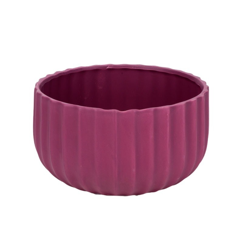 Deco ker&aacute;mia t&aacute;l matt m&aacute;lyva 20x11cm