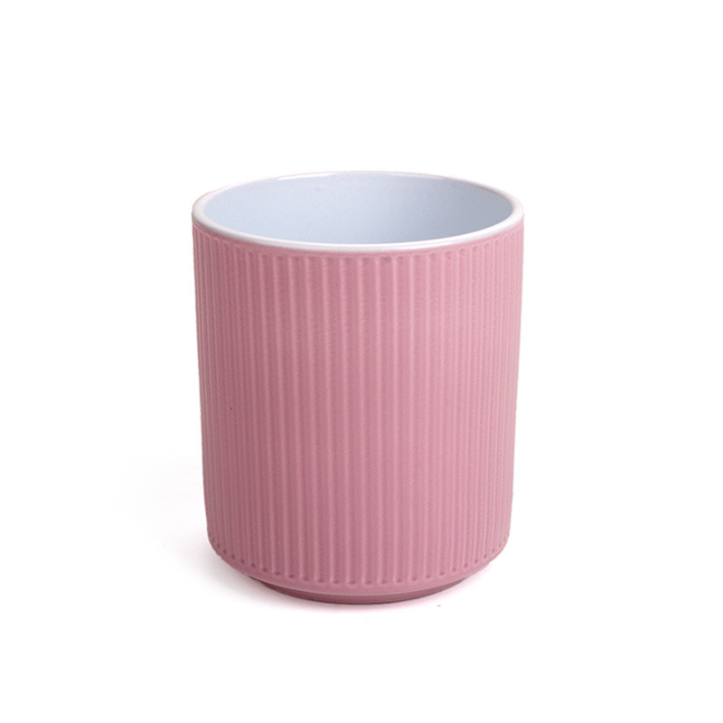 Stripes orchidea v&aacute;za r&oacute;zsasz&iacute;n 15cm