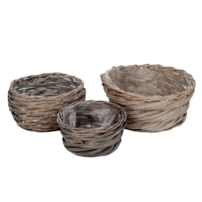 fonott t&aacute;l szett sz&uuml;rke 26x12cm S/3