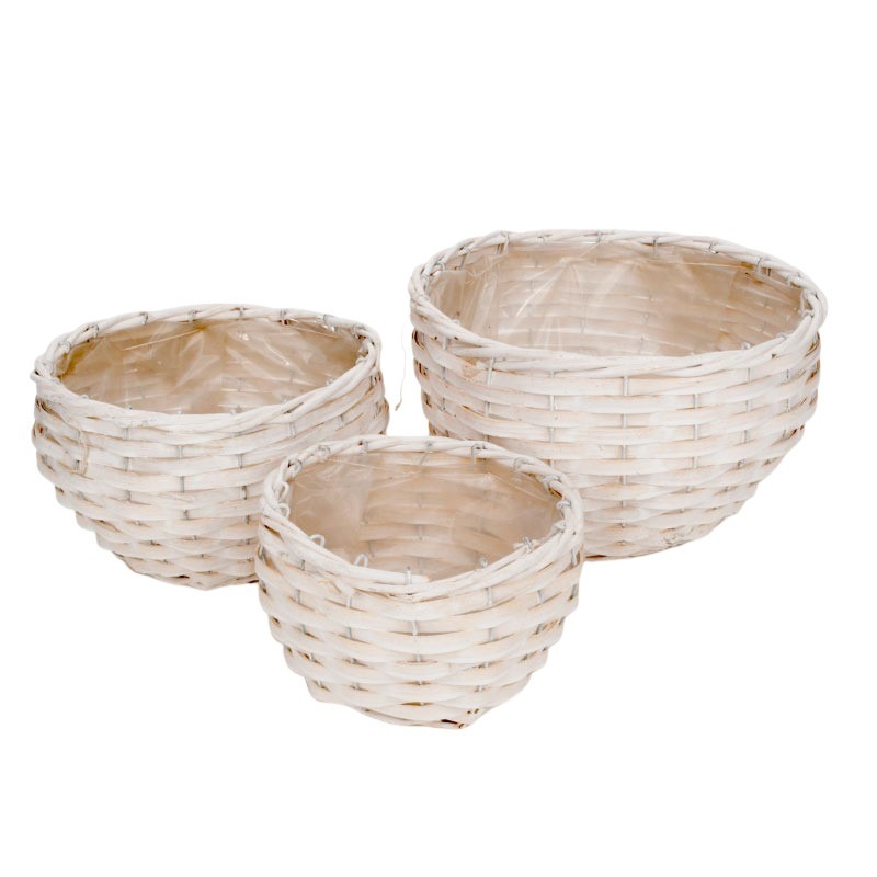 has&iacute;tott fa t&aacute;l szett feh&eacute;r 26x15,5cm S/3