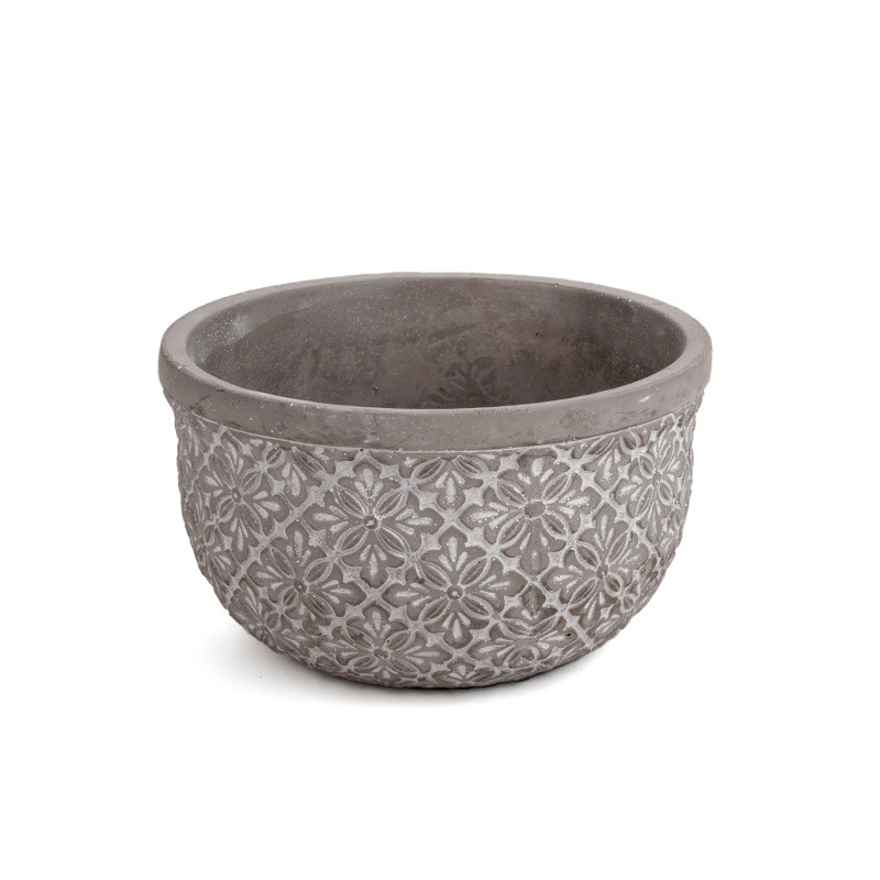 Idris cement tál szürke 19x11cm