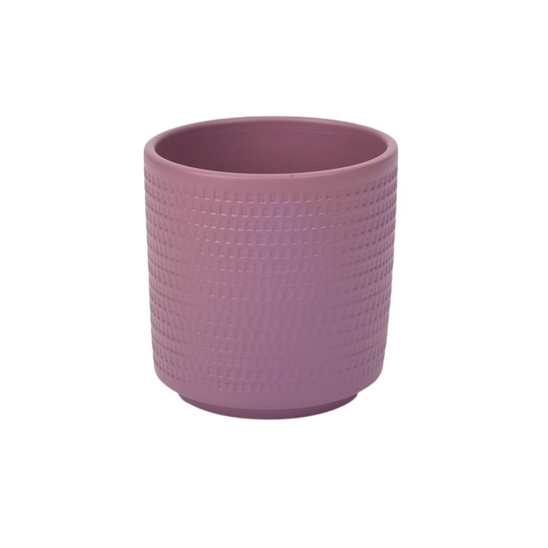 Calla orchidea v&aacute;za matt m&aacute;lyva 12cm