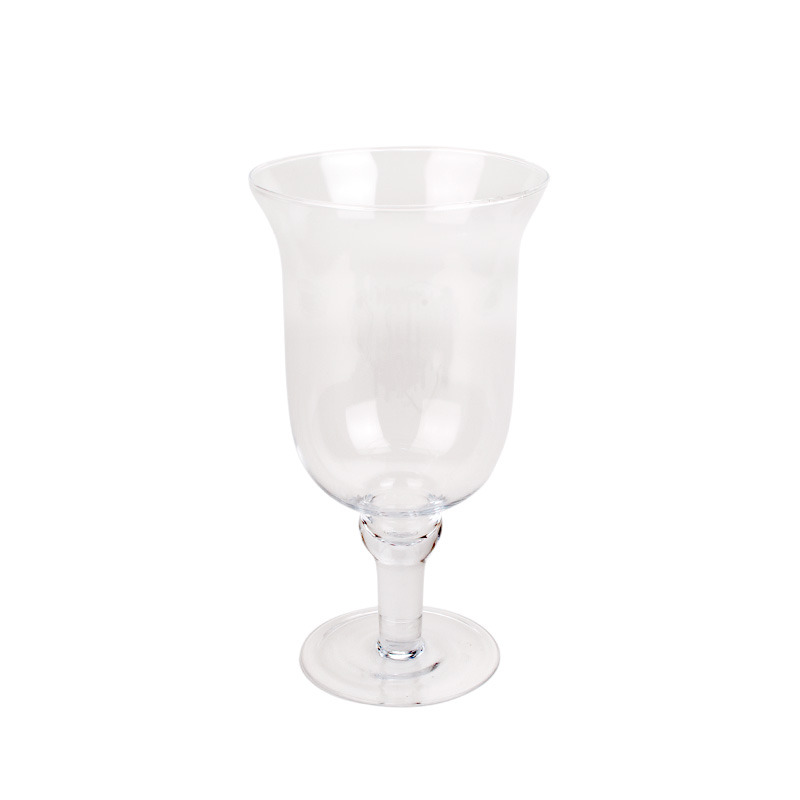 dekorációs üvegpohár 15x28,5cm