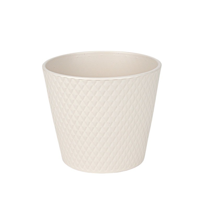 Harlekin ker&aacute;mia kasp&oacute; antik  feh&eacute;r 13cm