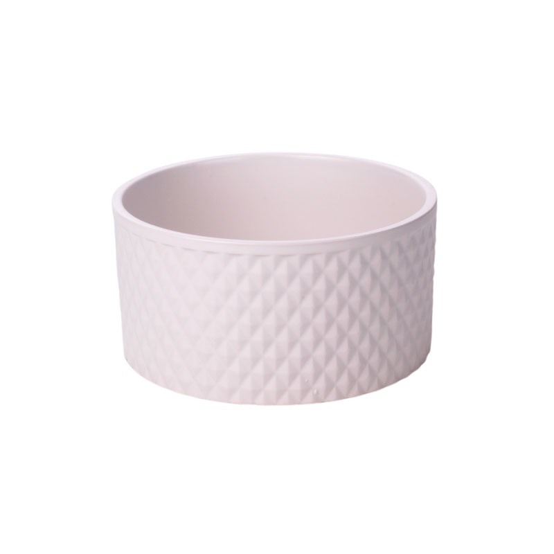 Lisa ker&aacute;mia t&aacute;l matt feh&eacute;r 16,5x8cm