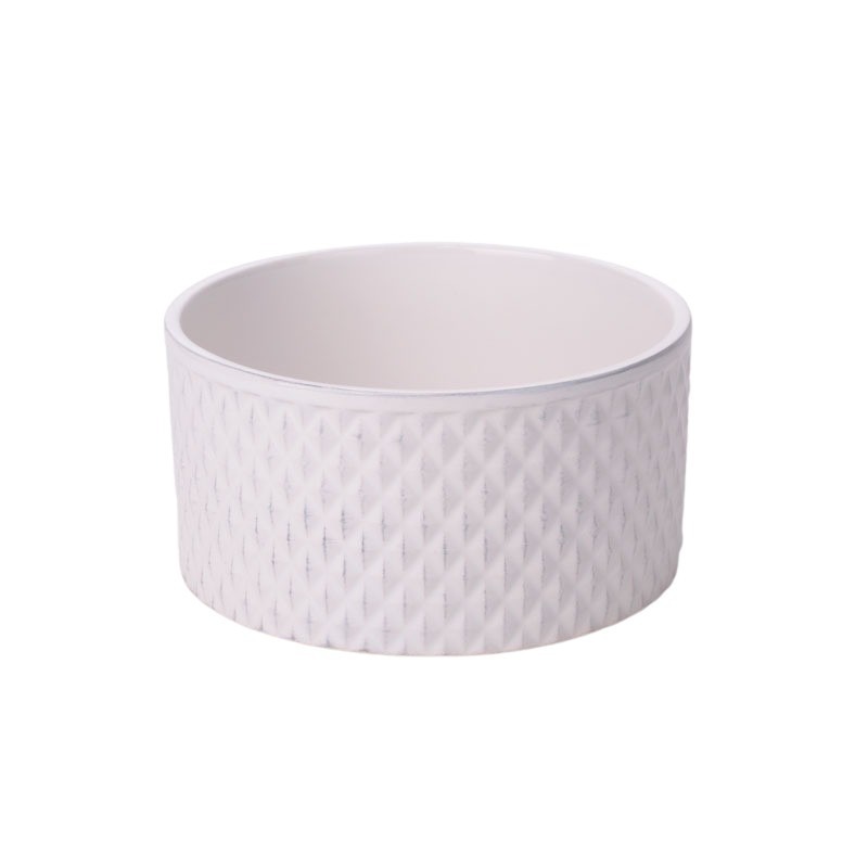 Lisa ker&aacute;mia t&aacute;l antikolt feh&eacute;r 16,5x8cm