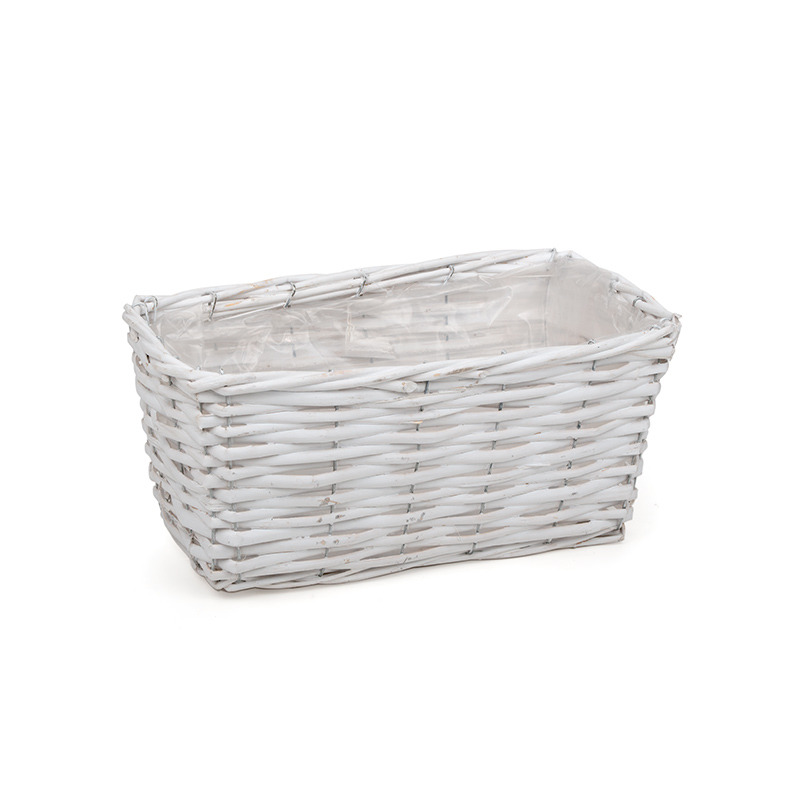 sz&ouml;gletes has&iacute;tott vessző t&aacute;l feh&eacute;r 32x18,5x15cm