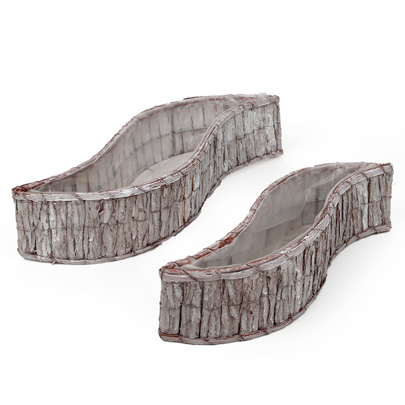 &iacute;velt fak&eacute;reg t&aacute;l szett antikolt barna/sz&uuml;rke 46x16x10cm S/2