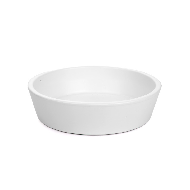 Wega kerámia tál matt fehér 24cm