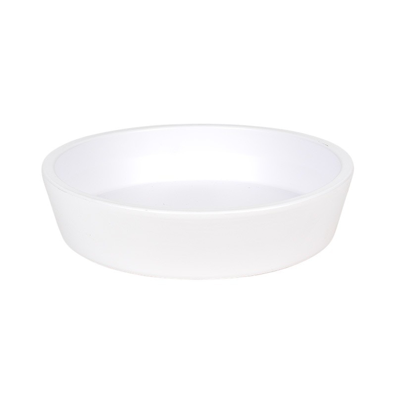 Wega kerámia tál matt fehér 30cm