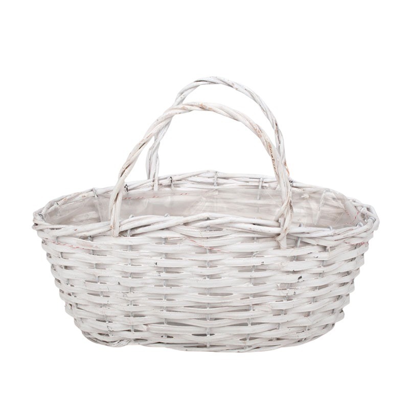 ov&aacute;lis has&iacute;tott fa ridik&uuml;l feh&eacute;r 33x18x15,5/25,5cm