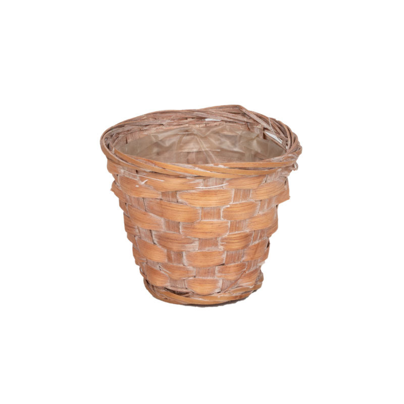 bambusz kasp&oacute; vil&aacute;gosbarna 11x8cm