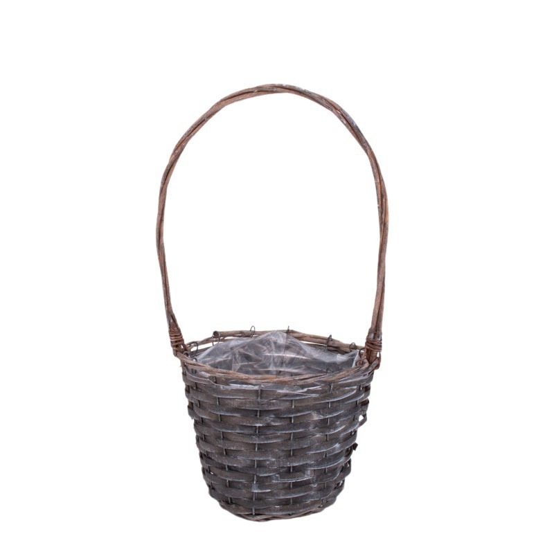 has&iacute;tott fa f&uuml;les kos&aacute;r sz&uuml;rke 22x16,5/45,5cm