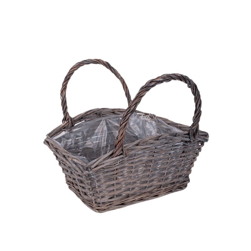 sz&ouml;gletes has&iacute;tott vessző ridik&uuml;l sz&uuml;rke 30x25x12/16/26cm