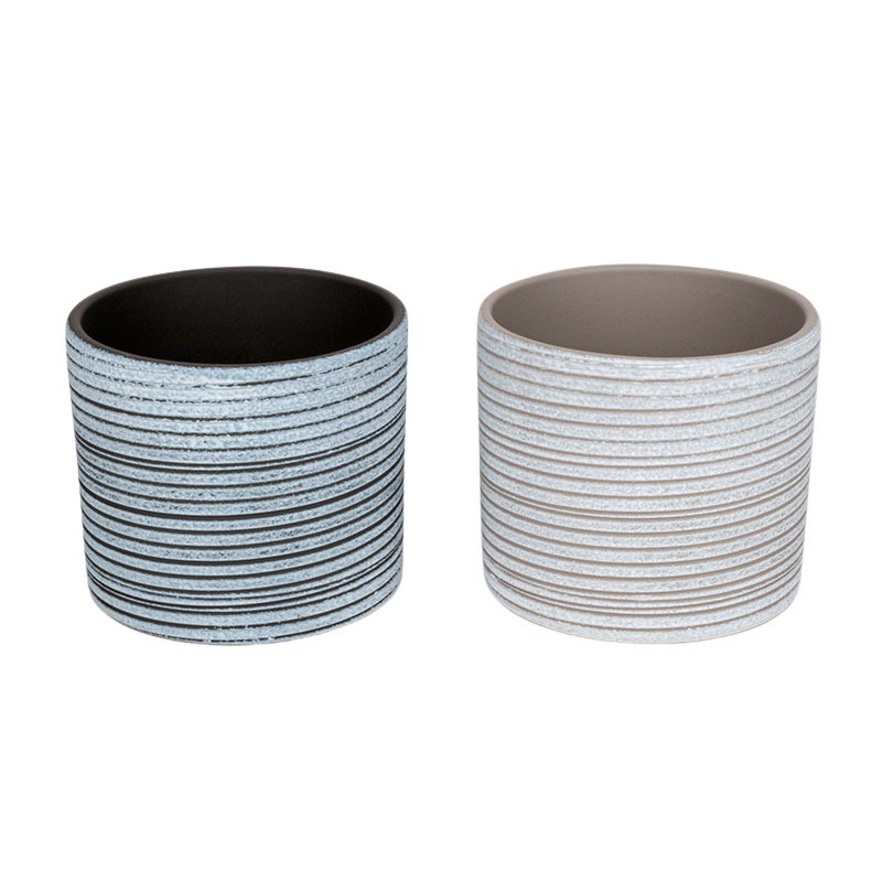 Horizonto hengerkasp&oacute; mix 12,5x12cm antikolt t&oacute;psz&iacute;n/grafit