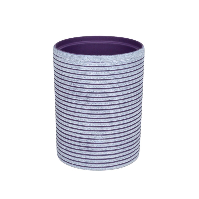 Horizonto henger orchidea váza antikolt lila 12,5x16,5cm