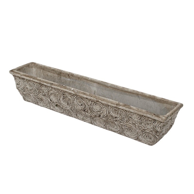 sz&ouml;gletes Rose kőt&aacute;l sz&uuml;rke 40x8x7,5cm